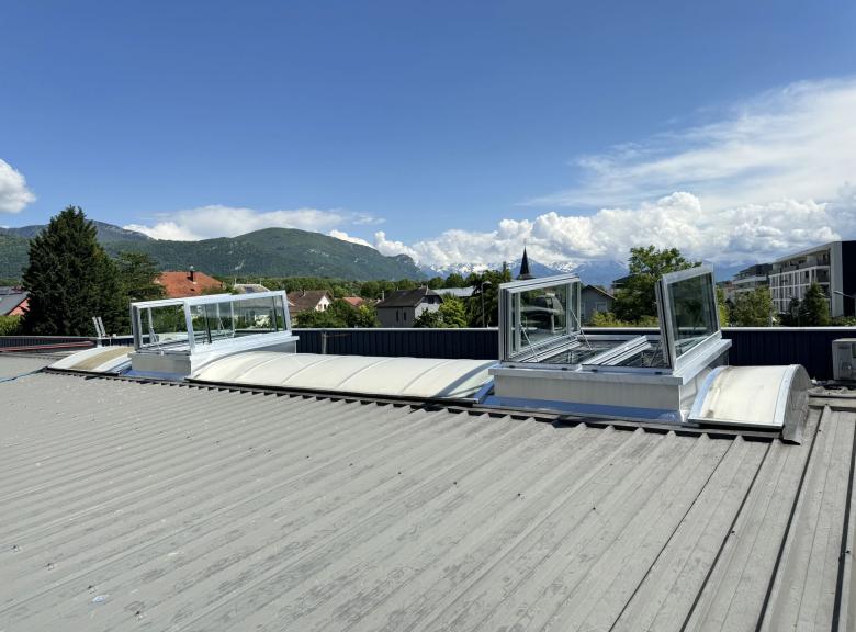 Lanterneau acoustique 41 dB sur restaurant à Lyon