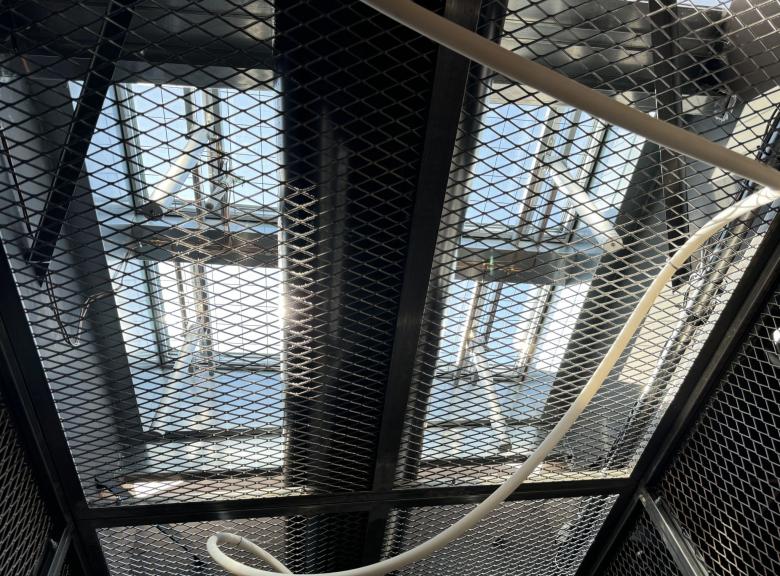 DENFC en verre sur costière phonique AEROLUX à Grenoble